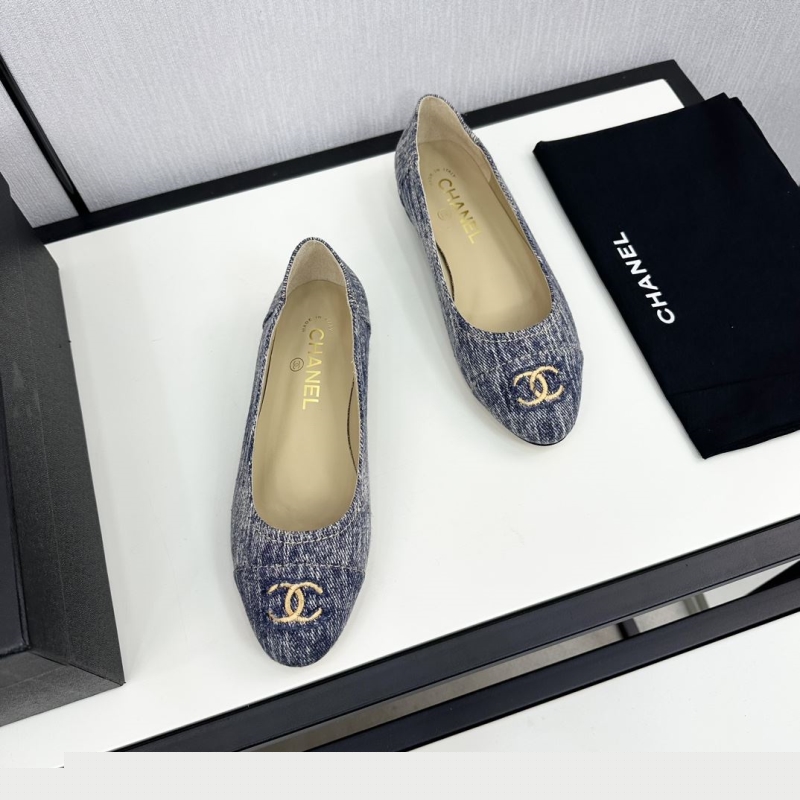 Ch*el flat shoes